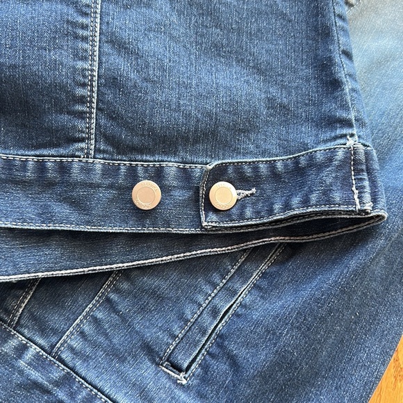 Jessica London Ombré Blue denim jacket size 18W - Picture 8 of 8